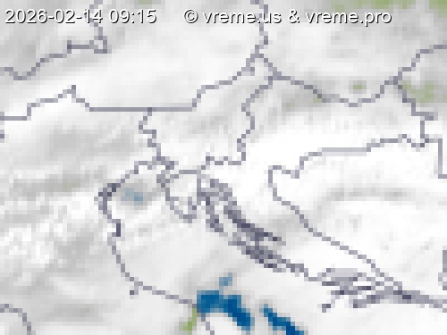 Oblačnost Slovenija