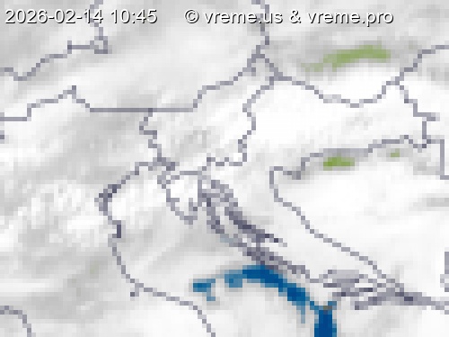 Oblačnost Slovenija