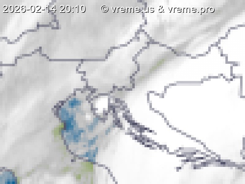 Oblačnost Slovenija