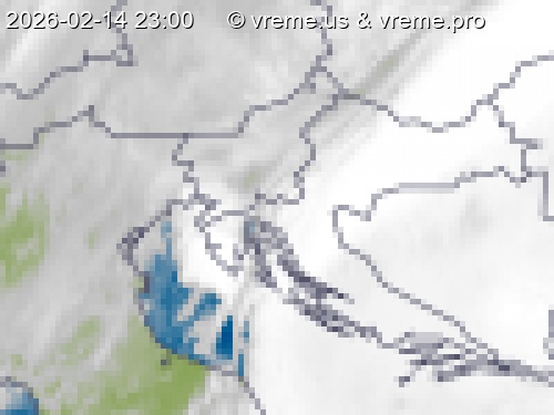 Oblačnost Slovenija