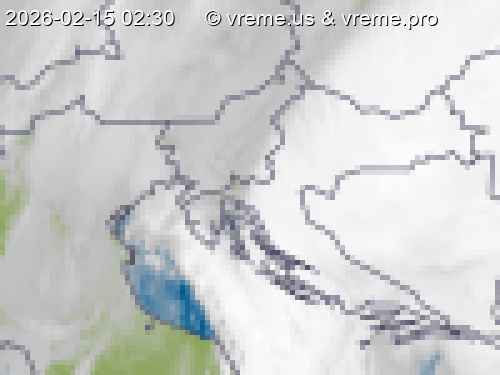 Oblačnost Slovenija