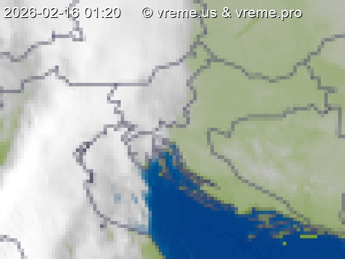 Oblačnost Slovenija