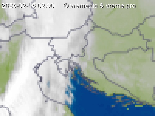 Oblačnost Slovenija