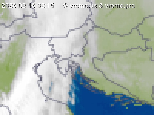 Oblačnost Slovenija