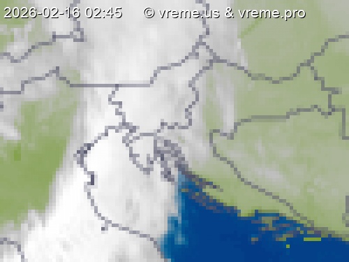 Oblačnost Slovenija