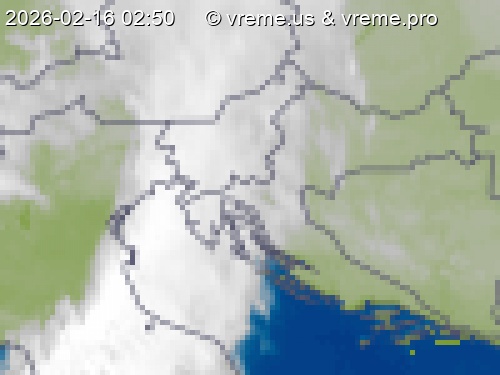 Oblačnost Slovenija