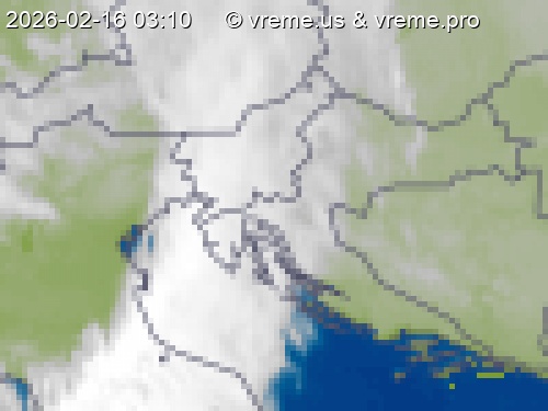 Oblačnost Slovenija