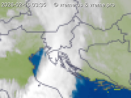 Oblačnost Slovenija