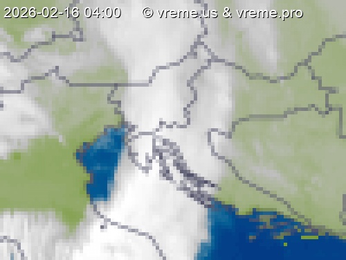 Oblačnost Slovenija