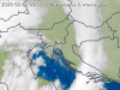 Oblačnost Slovenija