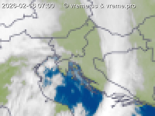 Oblačnost Slovenija