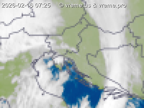 Oblačnost Slovenija
