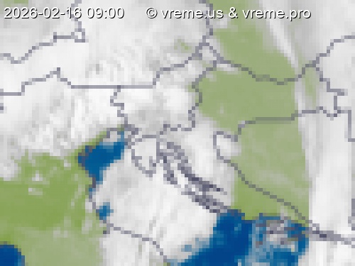 Oblačnost Slovenija