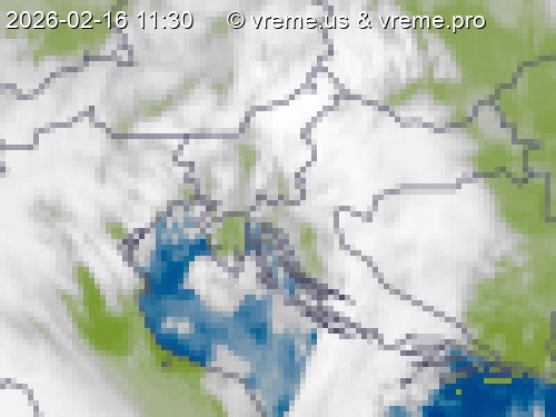 Oblačnost Slovenija