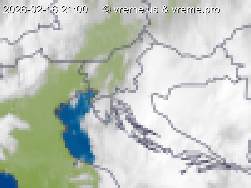 Oblačnost Slovenija