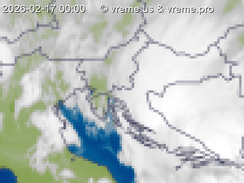 Oblačnost Slovenija