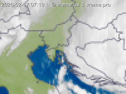 Oblačnost Slovenija