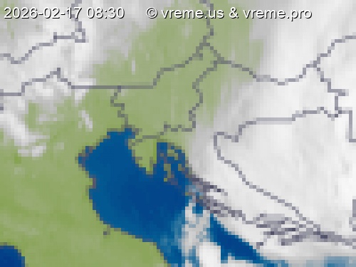 Oblačnost Slovenija