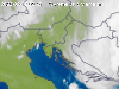 Oblačnost Slovenija