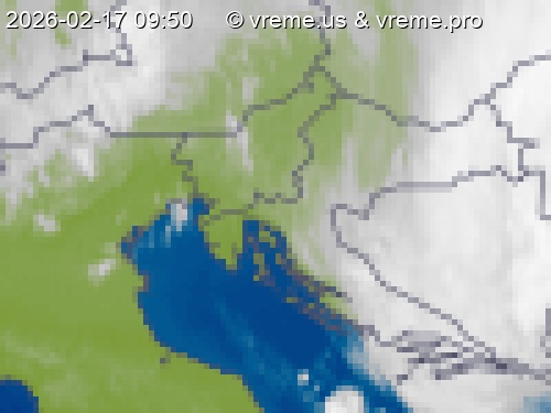 Oblačnost Slovenija