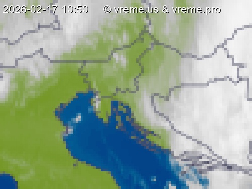 Oblačnost Slovenija