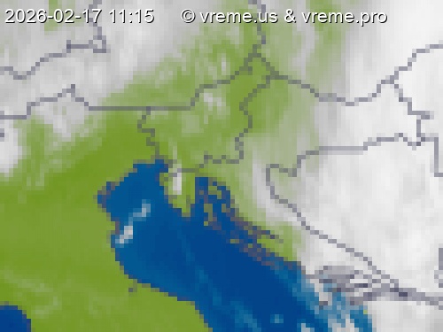 Oblačnost Slovenija