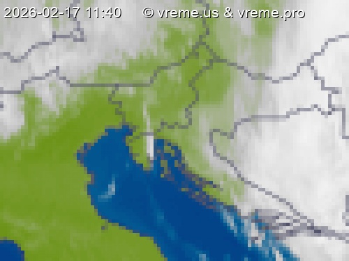 Oblačnost Slovenija