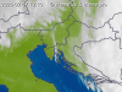 Oblačnost Slovenija