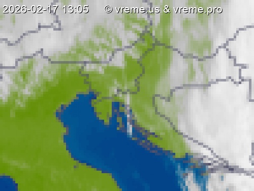 Oblačnost Slovenija