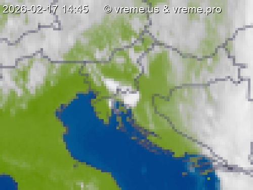 Oblačnost Slovenija