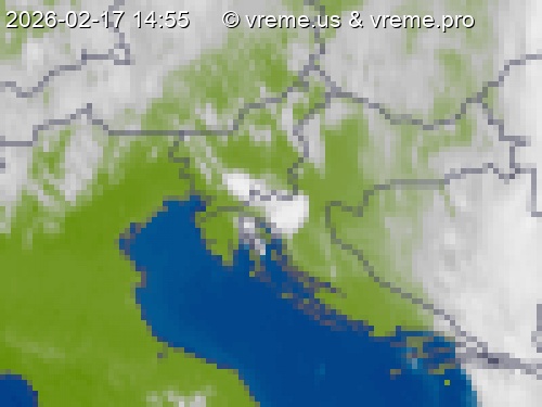 Oblačnost Slovenija