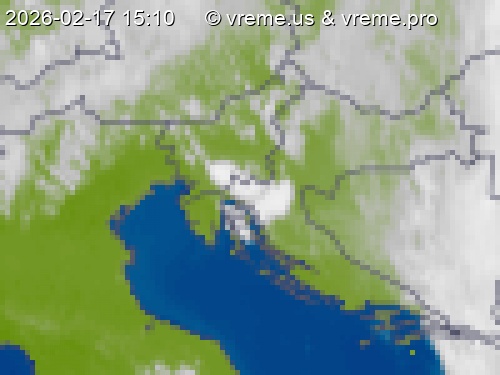 Oblačnost Slovenija