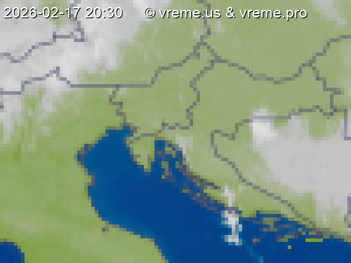 Oblačnost Slovenija