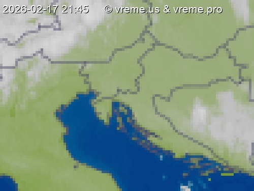 Oblačnost Slovenija