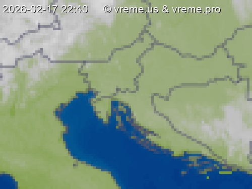 Oblačnost Slovenija