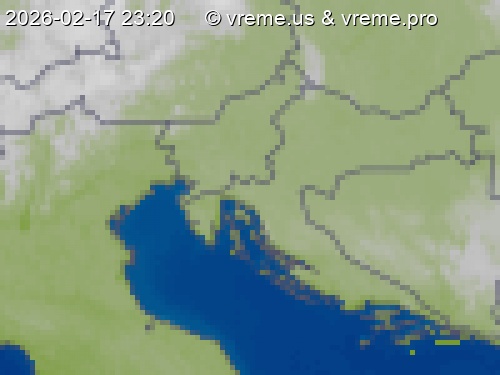 Oblačnost Slovenija