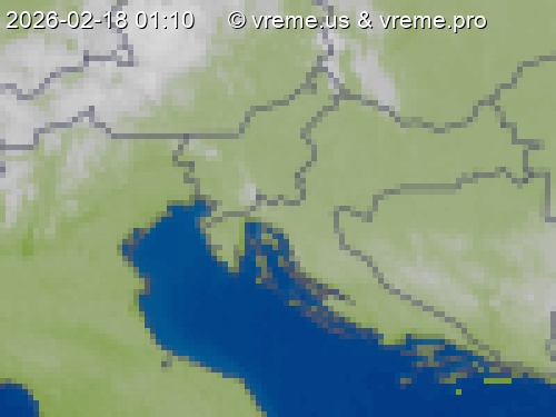 Oblačnost Slovenija