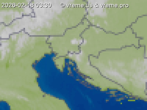 Oblačnost Slovenija