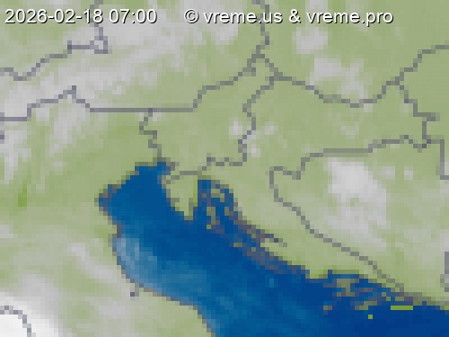 Oblačnost Slovenija