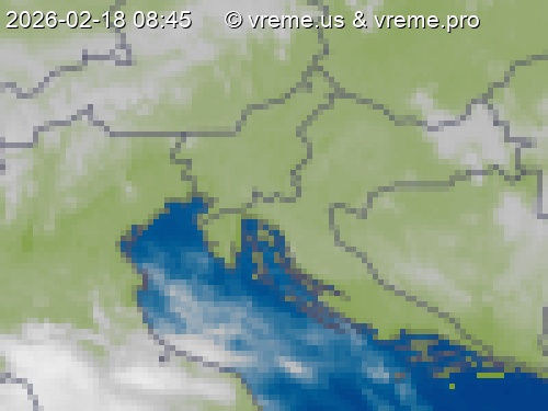 Oblačnost Slovenija