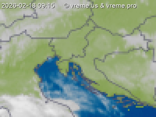 Oblačnost Slovenija