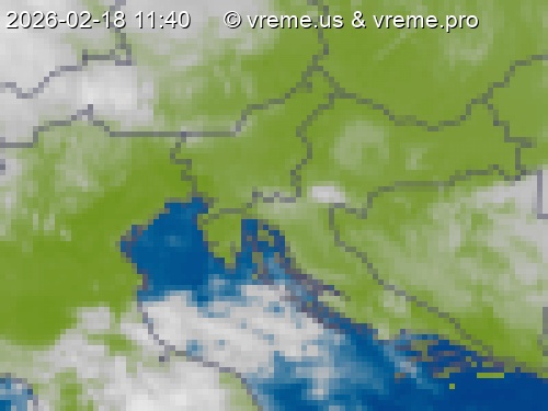 Oblačnost Slovenija