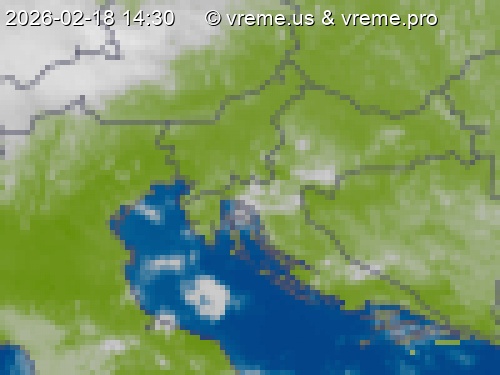 Oblačnost Slovenija