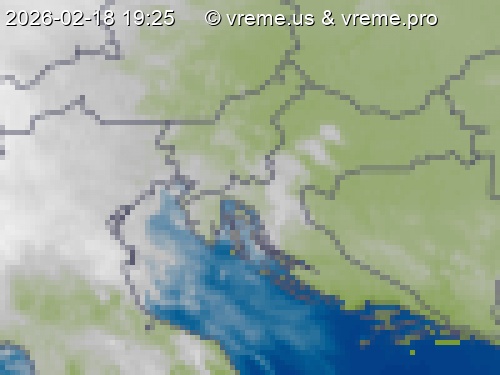 Oblačnost Slovenija