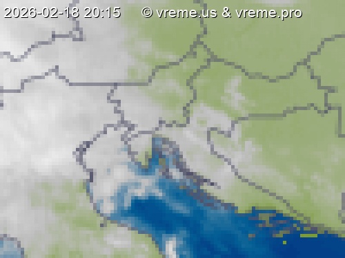 Oblačnost Slovenija