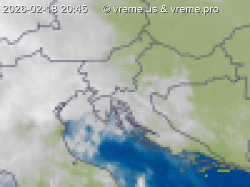 Oblačnost Slovenija