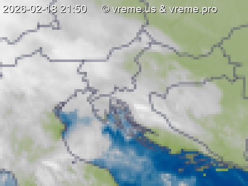 Oblačnost Slovenija