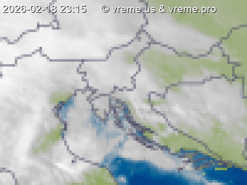 Oblačnost Slovenija