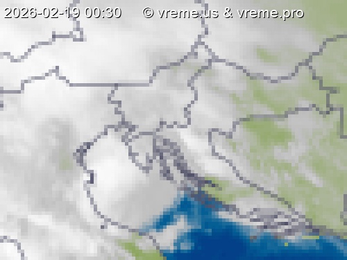 Oblačnost Slovenija