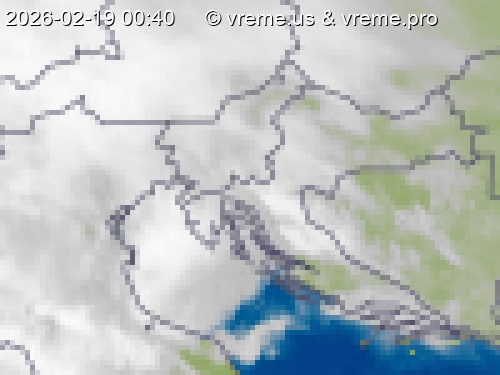 Oblačnost Slovenija